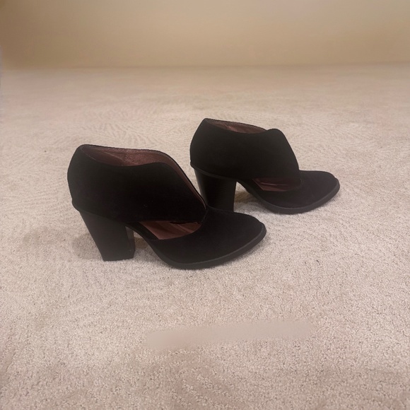 Jeffrey Campbell Black suede ankle boots Size 7.5 - Picture 2 of 7